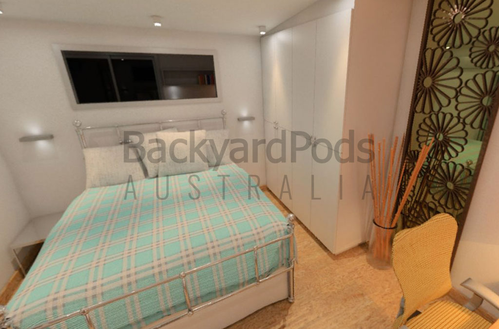Compact studio Flat 4m X 5m For Homecoming Melbourne Student