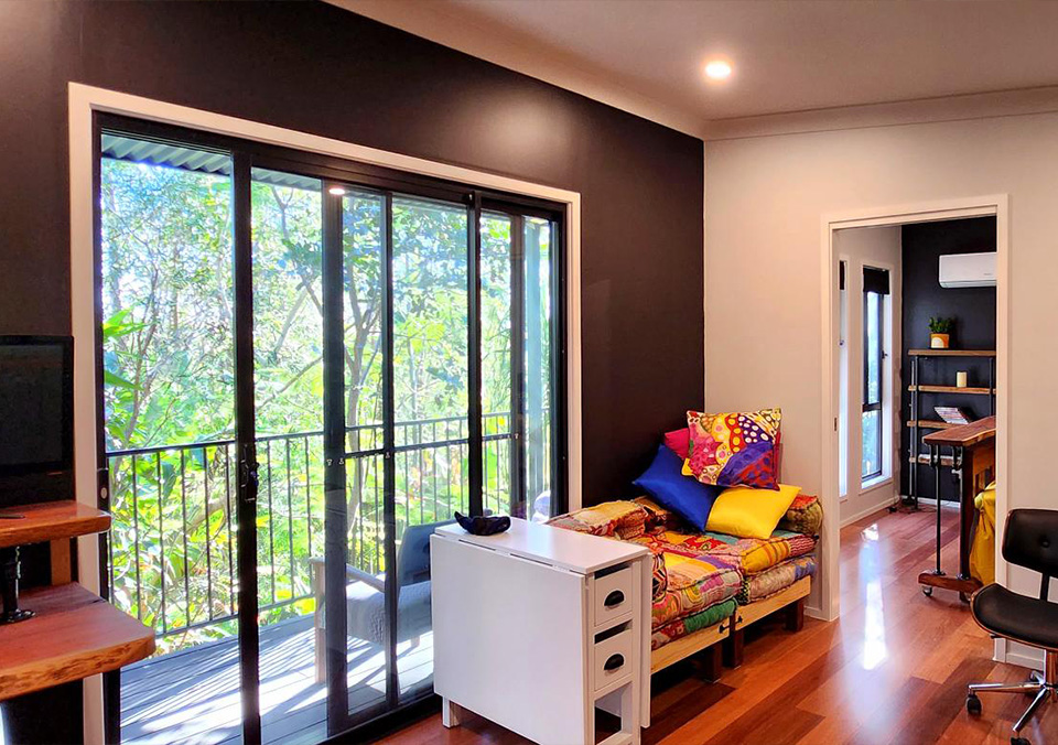 Designer-style granny flat 3.6m x 9m on sloping block in Mount Cotton, Brisbane QLD